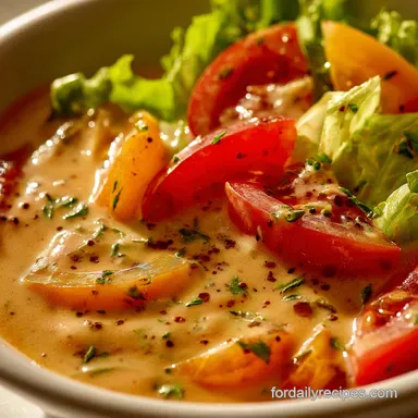 1000 Island Dressing Recipe: Tangy, Homemade Classic Recipe Card