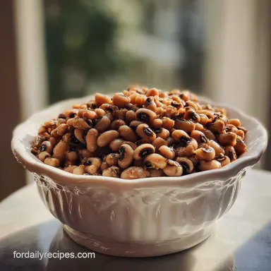 Ultimate Southern New Year's Day Recipe with Black-Eyed Peas: Velvety & Smoky Recipe Card