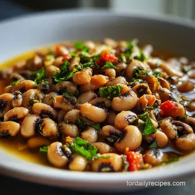 Ultimate Southern New Year's Day Recipe with Black-Eyed Peas: Velvety & Smoky