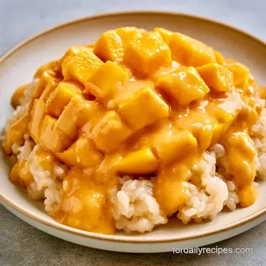 Ultimate Thai Mango Sticky Rice for 3