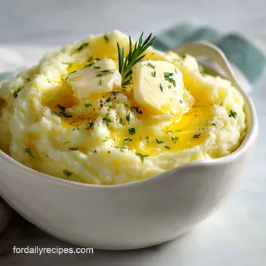 Buttermilk Mashed Potatoes in 25 Minutes Recipe Card