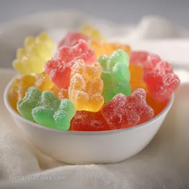 Viral Frozen Gummy Bears with Sprite