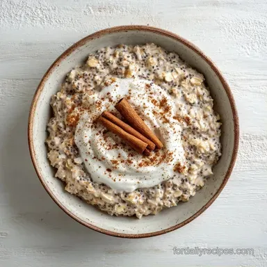 Fiber Oats: Creamy Meal Prep Recipe Card