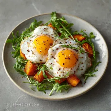Whole30 Poached Egg Breakfast: 35 Min Recipe Card