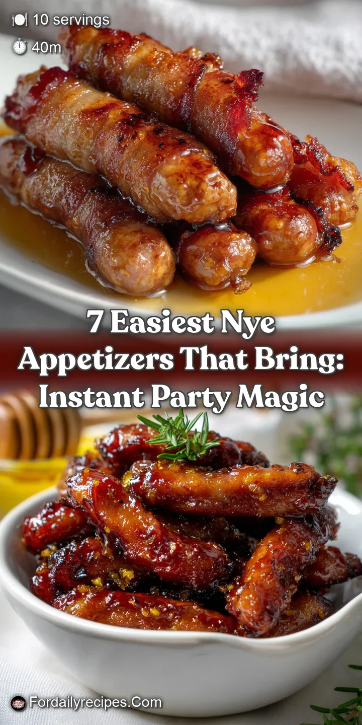 Close-up of a delicious appetizer with a flaky pastry, glistening glaze, and a sprinkle of fresh herbs. Inviting textures ...