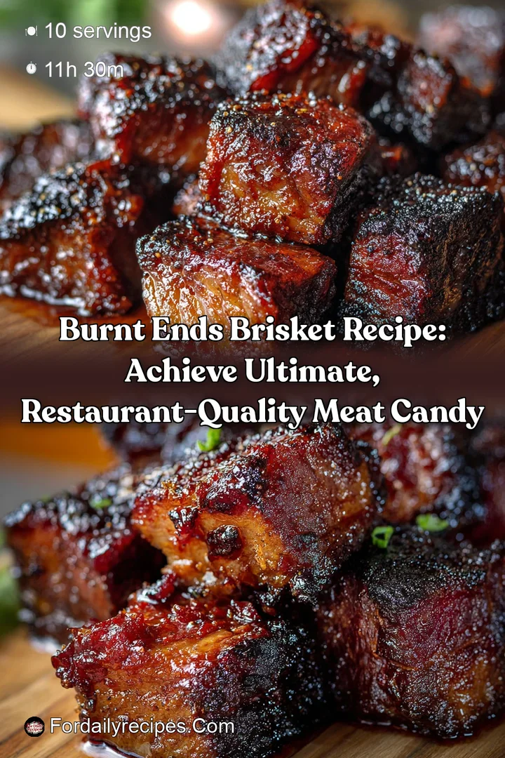 Burnt Ends Brisket Recipe: Achieve Ultimate Restaurant-Quality Meat Candy