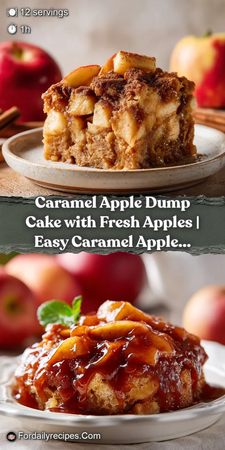Close-up of gooey, melted caramel drizzling over tender baked apple chunks with a crisp, golden crumble.