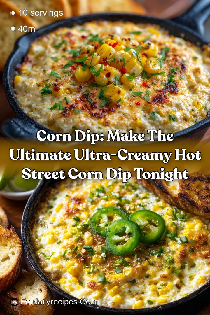 Corn Dip: Make The Ultimate Ultra-Creamy Hot Street Corn Dip Tonight