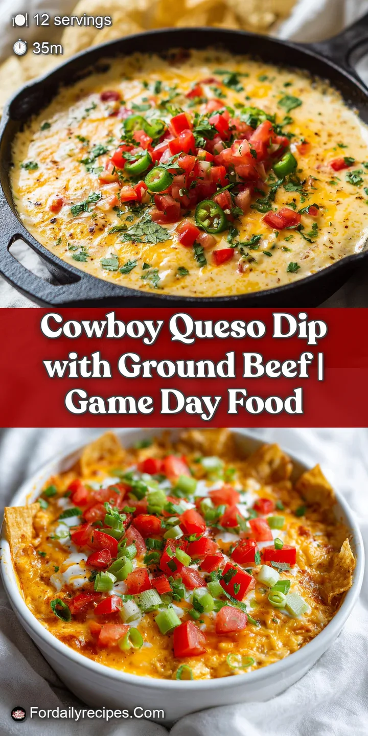 Close-up of melted cheese with seasoned ground beef, showing a rich, inviting texture and a hint of spicy red pepper.