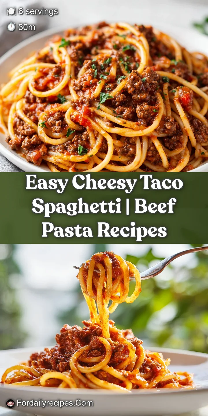 Close-up of juicy noodles coated in a zesty orange sauce with melted cheese bubbles and a sprinkle of green onion.