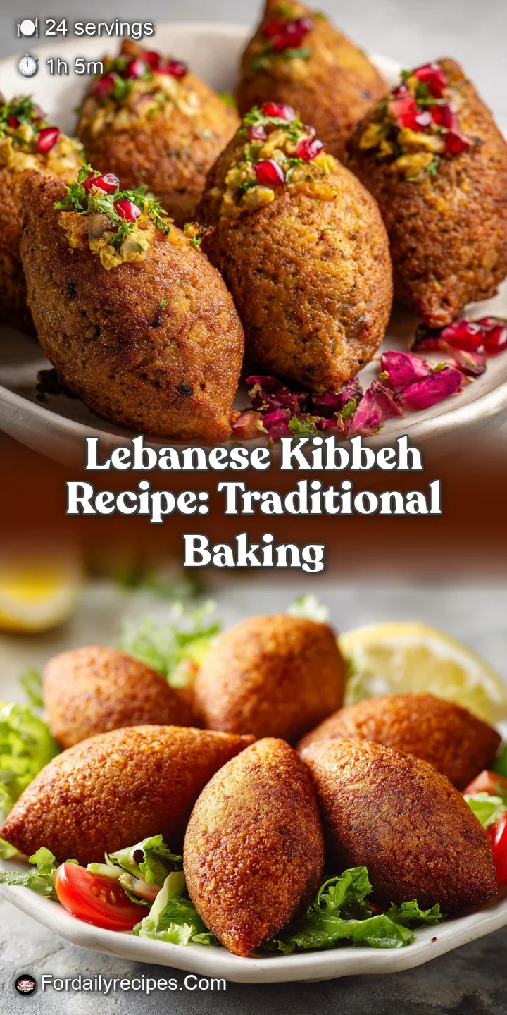 Close-up of baked kibbeh reveals its coarse, cracked exterior and tantalizing aroma, hinting at a delicious, savory filling.