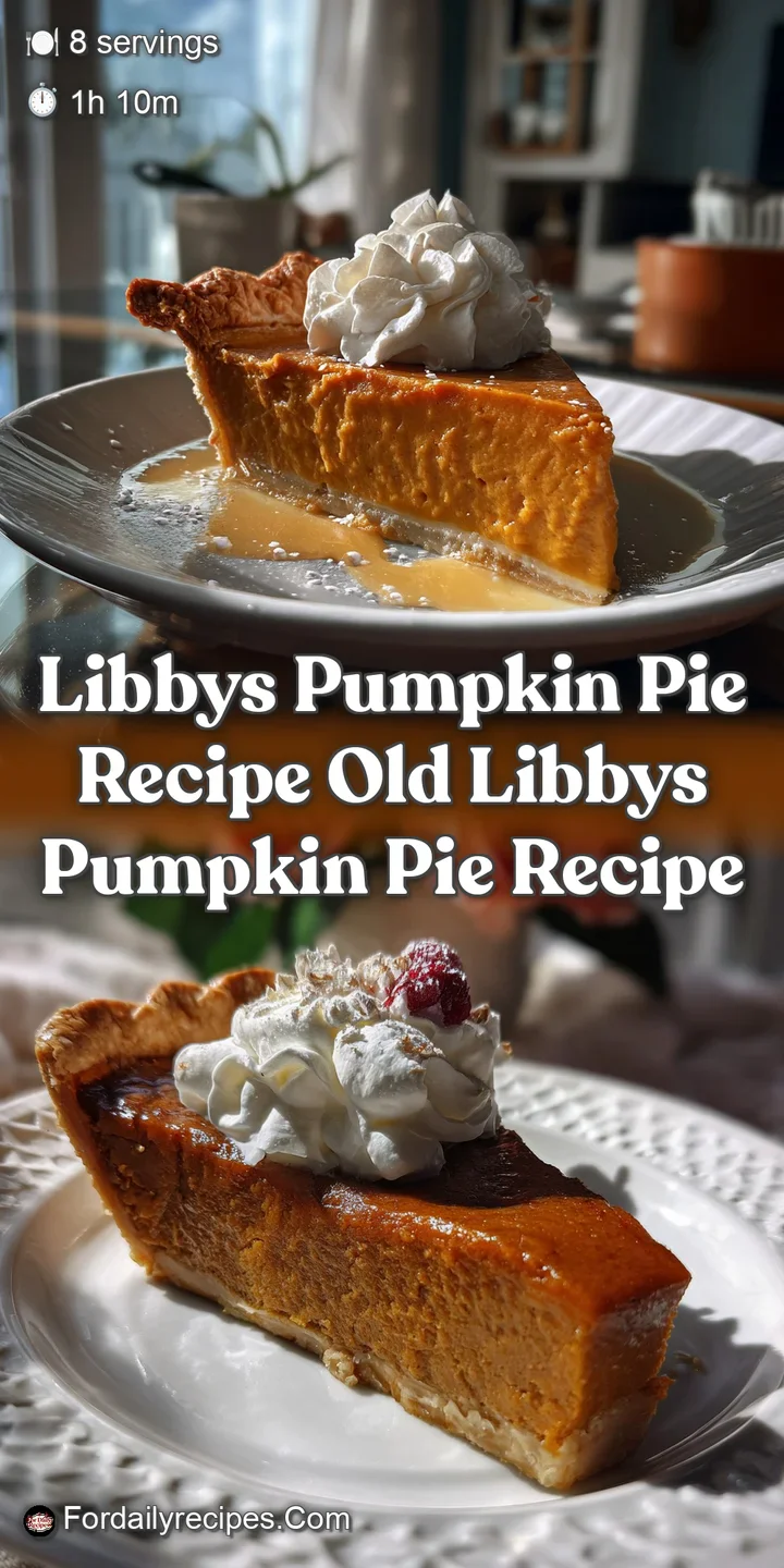 Libbys Pumpkin Pie Recipe Old Libbys Pumpkin Pie Recipe