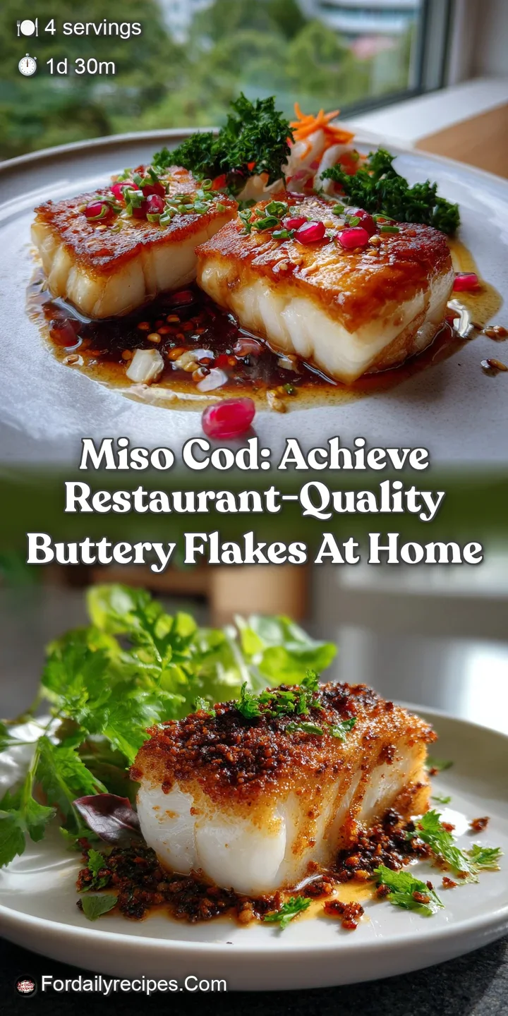 Miso Cod: Achieve Restaurant-Quality Buttery Flakes at Home