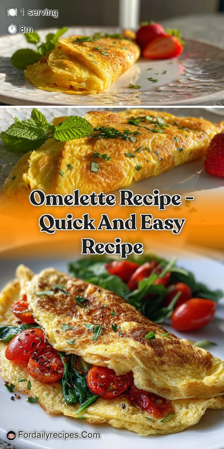 Close-up of a perfectly cooked omelette revealing a moist, tender interior dotted with vibrant green herbs and savory melt...