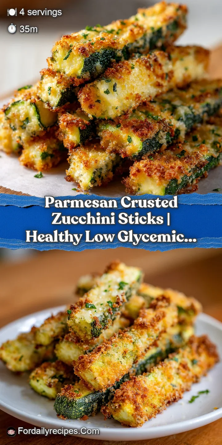 Close-up of a perfectly baked zucchini stick, showing its crisp texture and cheesy parmesan coating.