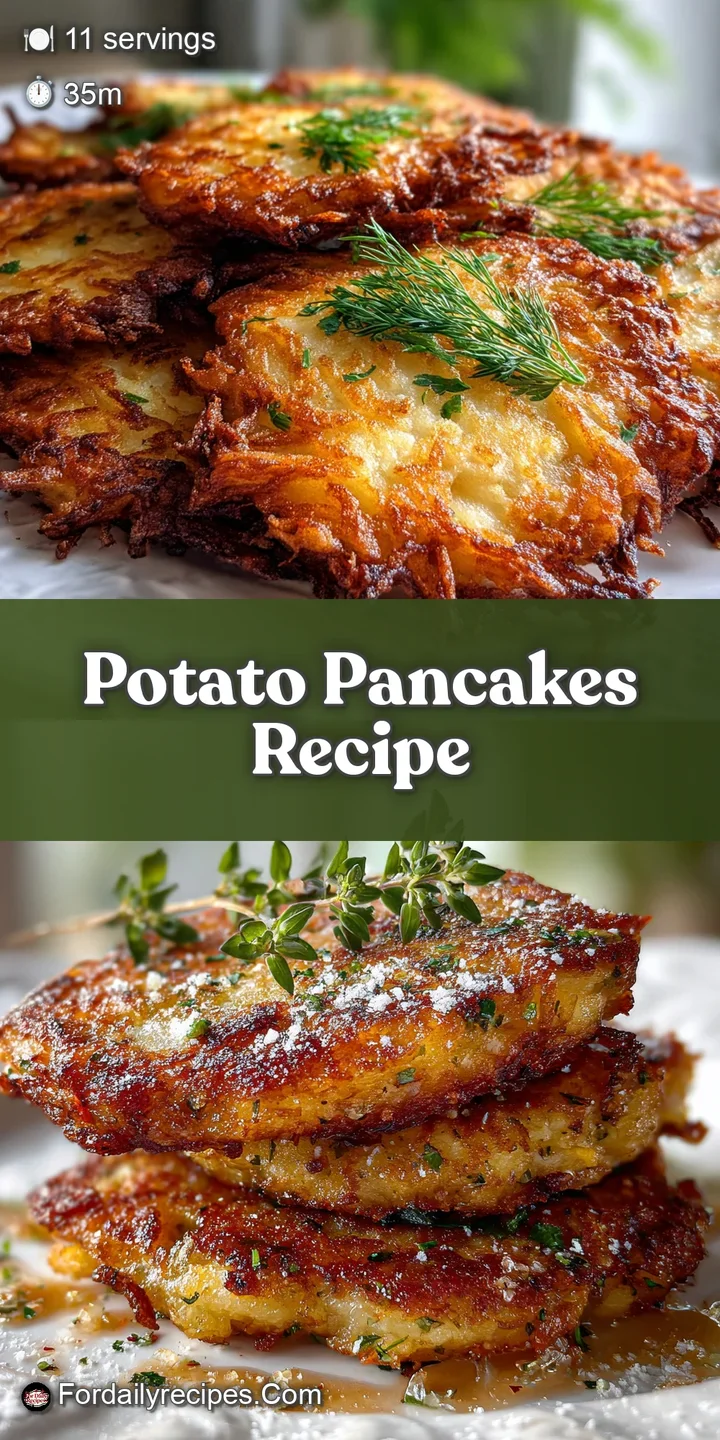 Close-up of a golden-brown potato pancake, its crispy, lacy edges contrasting with the soft, steamy interior, ready to eat.