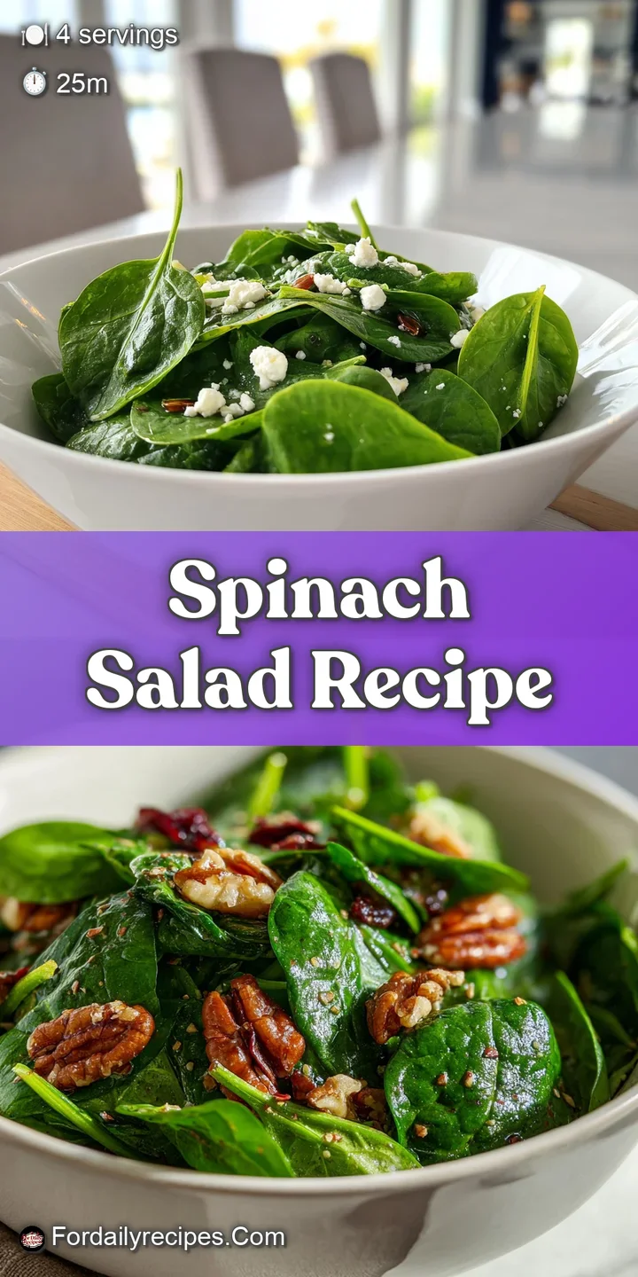 Close-up of a fresh spinach leaf glistening with savory dressing, alongside a tempting piece of crispy, golden-brown bacon.