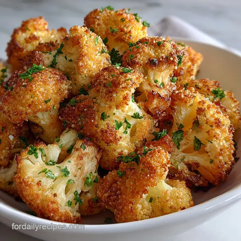 Air Fryer Cauliflower: Crispy & Nutty