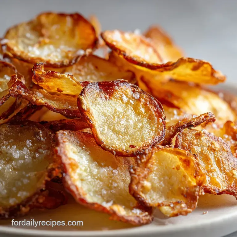 Air Fryer Potato Chips