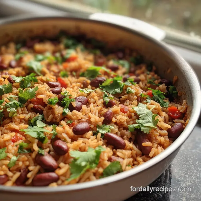 Aromatic Rice and Beans Recipe