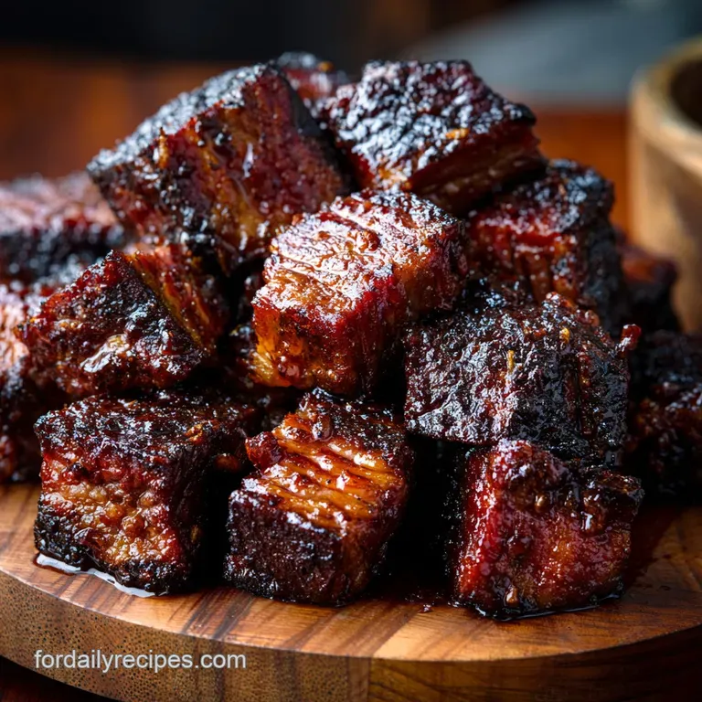 Burnt Ends Brisket: Making the Sticky Smoky Crown Jewels of Bbq presentation