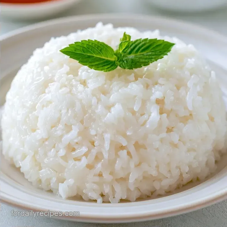Thai Sticky Rice with Coconut Milk