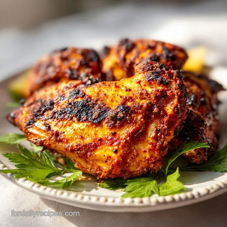Baked Tandoori Chicken Recipe: Smoky Comfort
