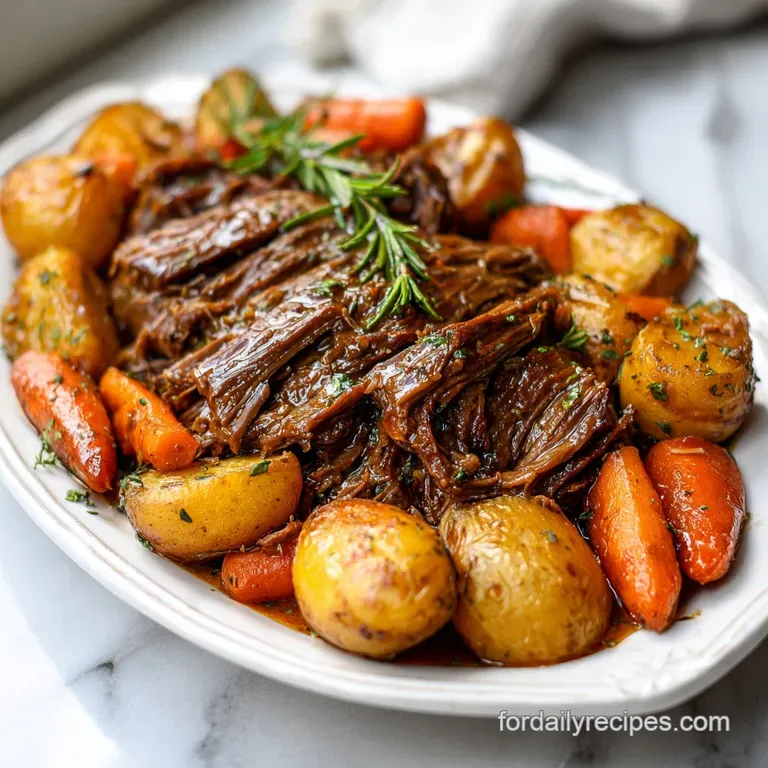 Slow Cooker Beef and Potatoes Recipe