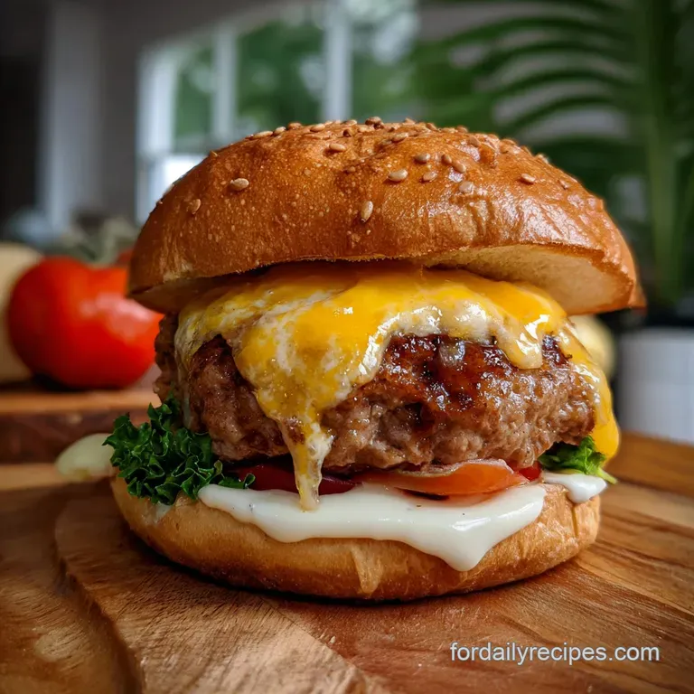 The Best Burger Patty Recipe for Juicy Results presentation