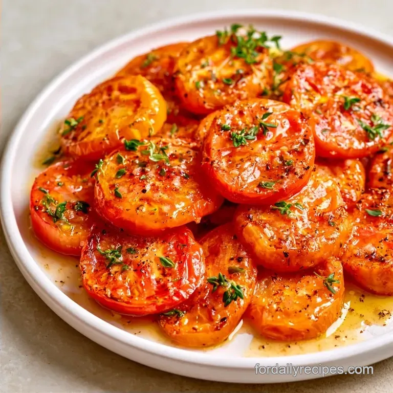 Brown Butter Tomatoes with Fresh Thyme