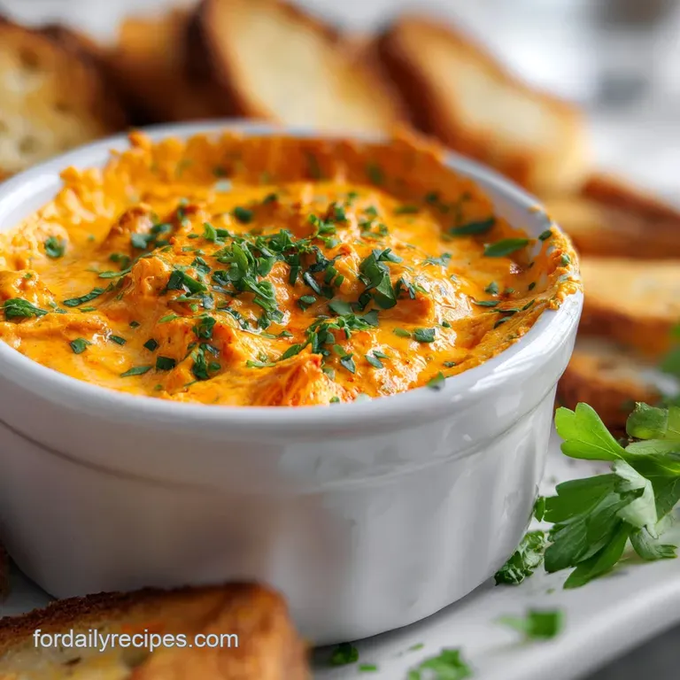 Buffalo Chicken Dip: Heritage Inspired