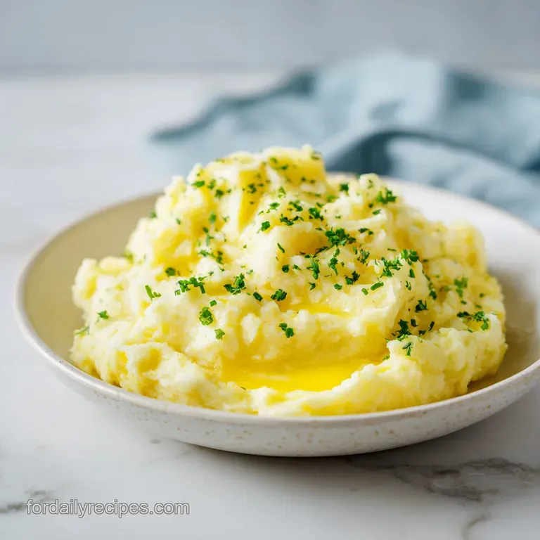 Cheesy Mashed Potatoes: Velvety and Rich