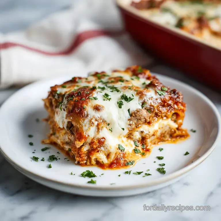 Chicken Parmesan Casserole: Family Comfort Bake