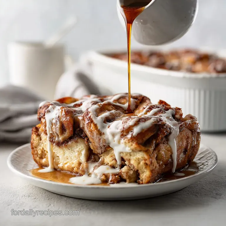 Cinnamon Roll French Toast Casserole