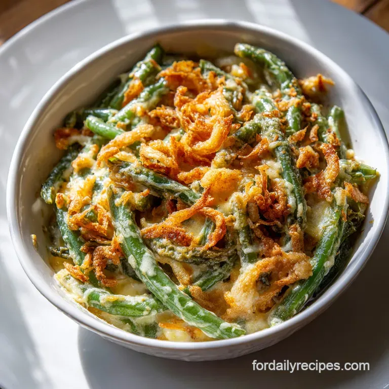 Campbell s Green Bean Casserole: A Classic Recipe