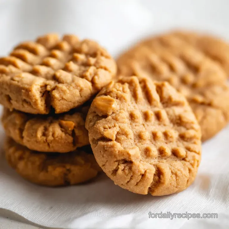 Peanut Butter Cookies: The Proper Criss-Cross Classic