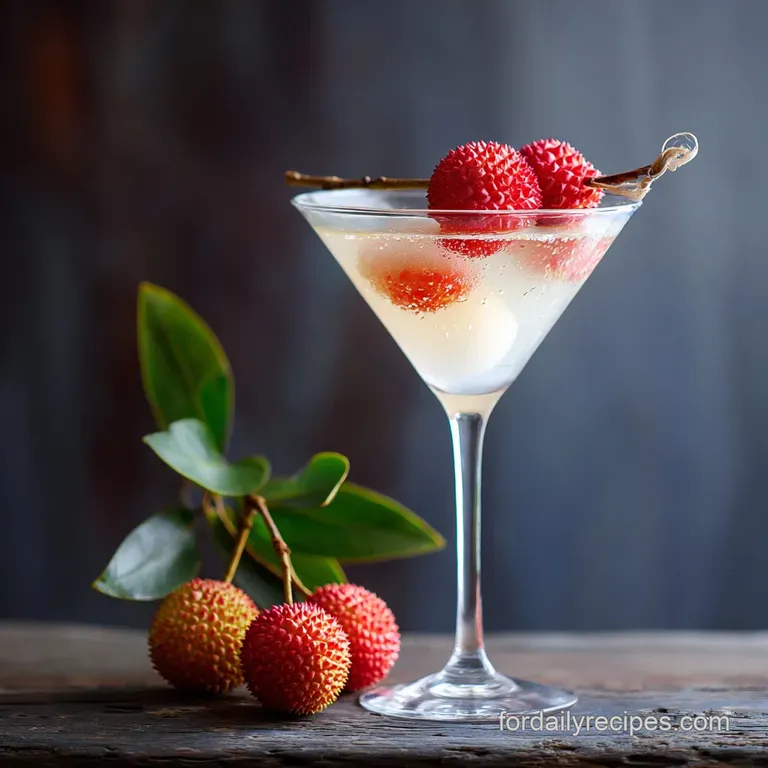 Lychee Martini: The Imperial Recipe for a Crisp and Elegant 5-Minute Cocktail