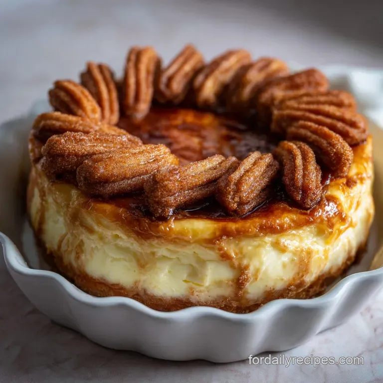 Churro Cheesecake: Creamy Bake with Cinnamon-Sugar Crust