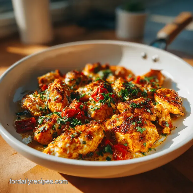 Creamy Garlic Chicken: Silky Parmesan Finish