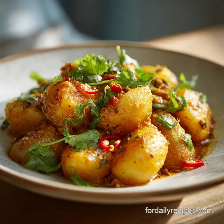 Authentic Persian Potato Curry Recipe