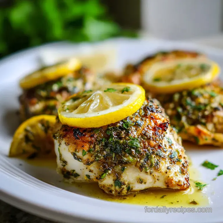 Perfectly plated chicken dinner with crisp-tender vegetables, drizzled with a rich, glossy sauce, garnished with herbs.