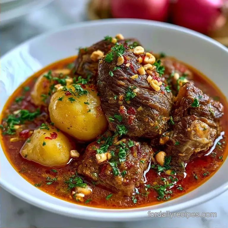Easy Massaman Beef Curry: Slow Cooker