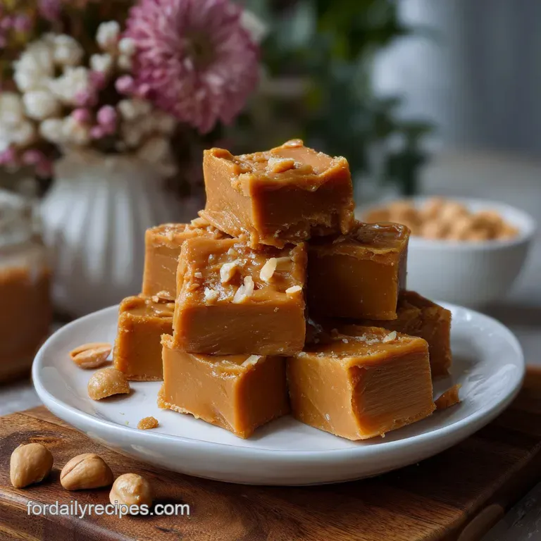The Easiest Peanut Butter Fudge Recipe Ever