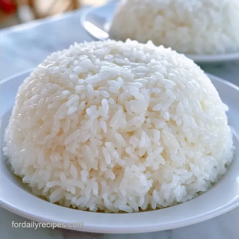 Easy Steamed Sticky Rice: Thai Style