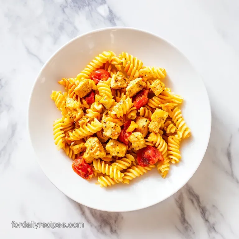 Healthy Summer Chicken Pasta Salad: Zesty and Fresh