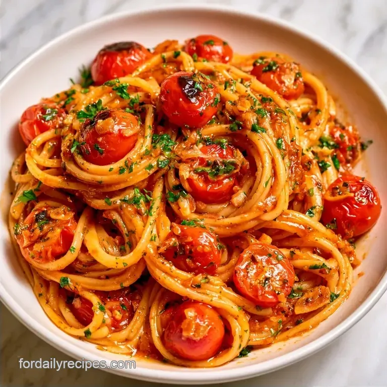 20-Minute Fresh Tomato Pasta
