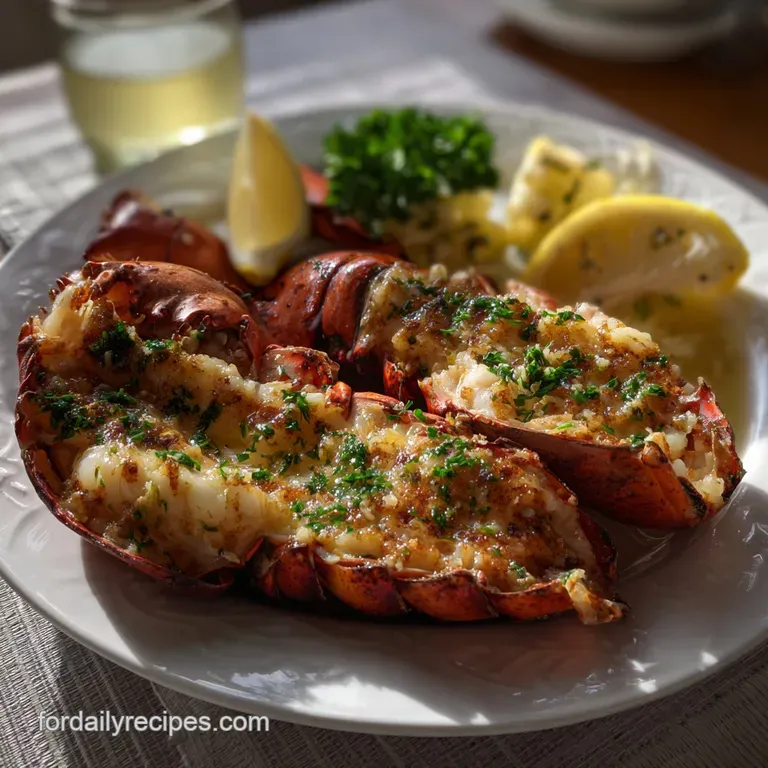 New Years Eve Dinner Idea with Garlic Butter Lobster