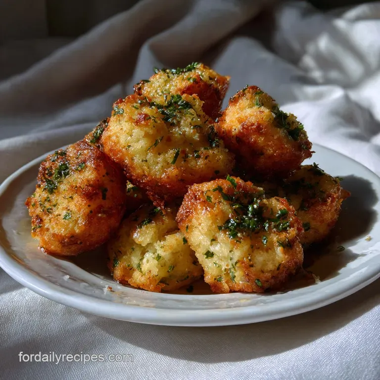 Easy Garlic Herb Party Snack