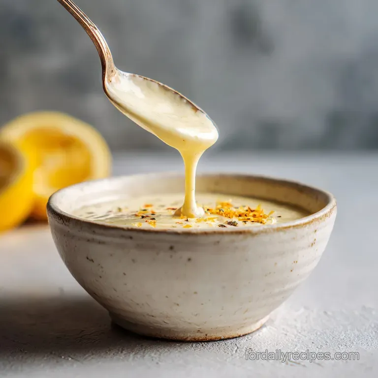 Garlic Parmesan Sauce Recipe