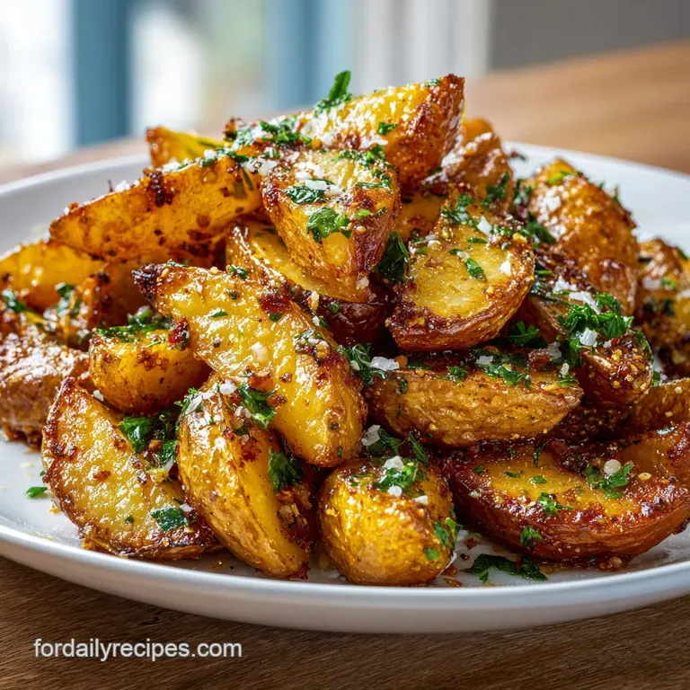 Greek Roasted Potatoes: Crispy and Creamy